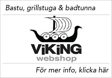 Viking Webshop, Grillkåta, Bastu & Badtunna